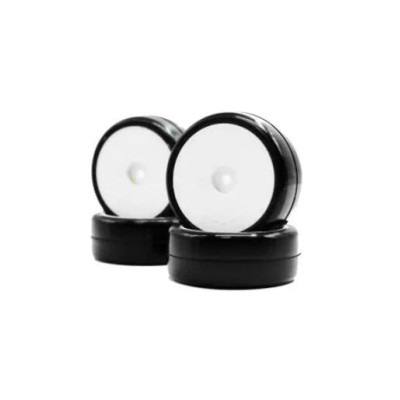 SET OF TOURING RUBBER TYRES 1\10 SHORE 36 FOR ASPHALT  #008-0022